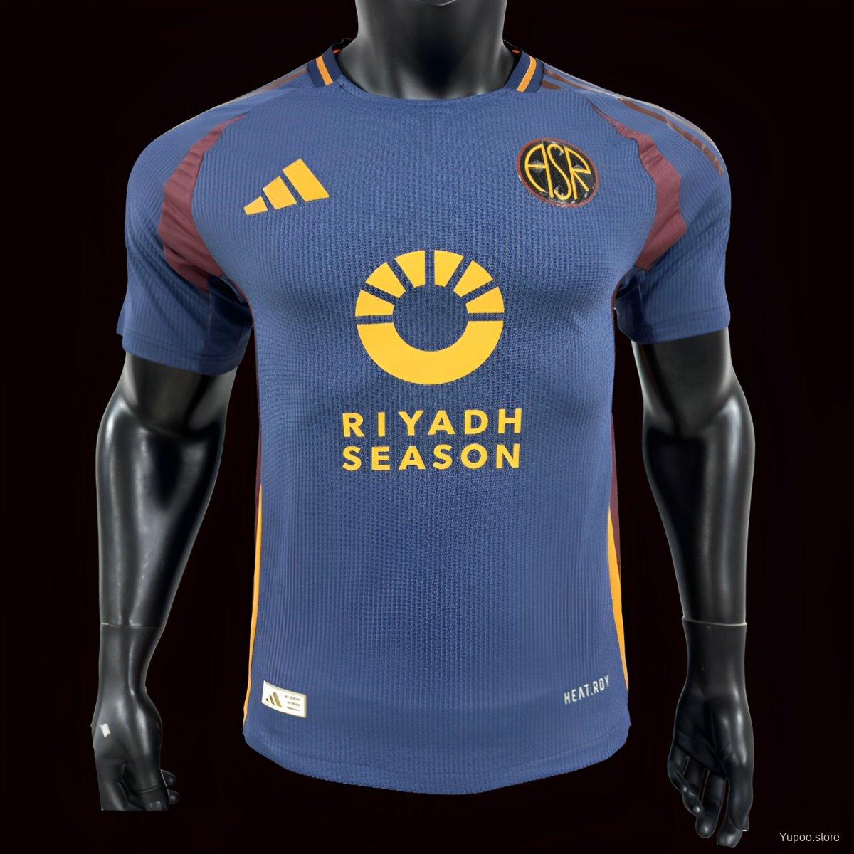 Camiseta de fútbol Roma 2024/25 TERCERA MANGA CORTA VERSION JUGADOR